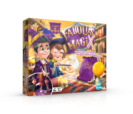 Fabulus Magix - Jeu de société - DUJARDIN - Manipulez la baguette magique pour des sortileges impressionnants !