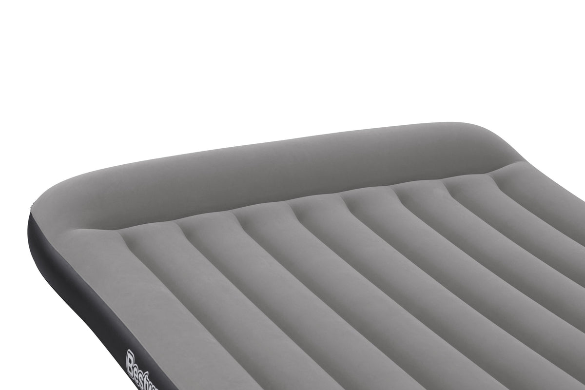 Matelas gonflable - BESTWAY - 671BS - Tritech Queen - 2 places, pompe USB intégrée, 2,03 m x 1,52 m x 30 cm