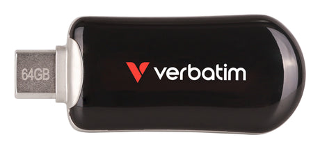Clé USB-C 3.2 Verbatim Plectra - 64Go (Noir)