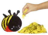 Fluffies Stuffiez - Peluche ASMR a personnaliser - Abeille/Coccinelle - Rembourrage a retirer et découvrir un autre personnage - Des