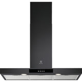 Hotte décorative box - ELECTROLUX - LFT429K - 89,8 x 45 x 67,8 cm - Noir