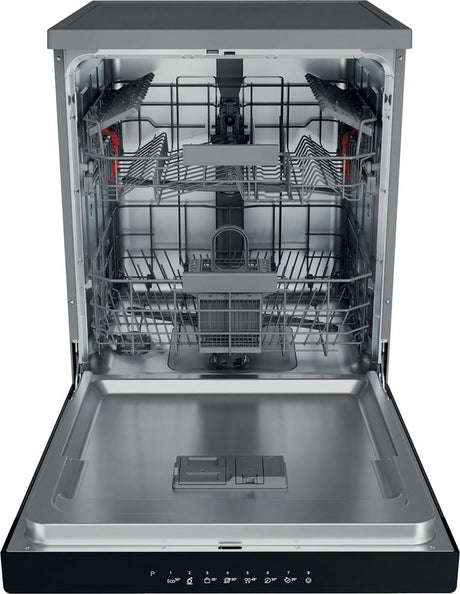 Lave-vaisselle pose libre WHIRLPOOL WFC3C34X - 14 couverts - Induction - L60cm - 44 dB - Inox