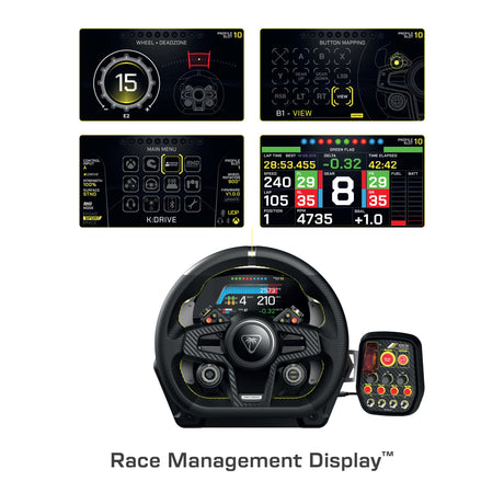 Systeme universel de volant et pédales - TURTLE BEACH - TBS-0726-05 - VelocityOne™ Race - XB et PC - Noir