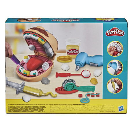 Play-Doh Cabinet dentaire pour enfants, 8 Pots de pâte a modeler atoxique, playdoh classique, des 3 ans