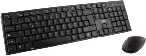 Ensemble Clavier - Souris sans fil T'nB Classy (Noir)