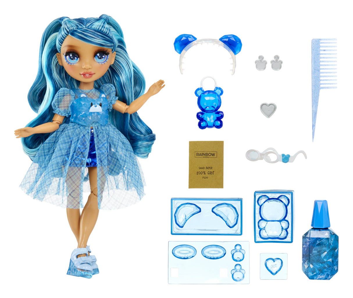 Rainbow High Cristal Poupée Mannequin 27 cm - Skyler