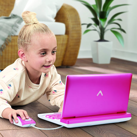 VTECH - GENIUS XL ORDI ÉDUCATIF BILINGUE ROSE - Rose