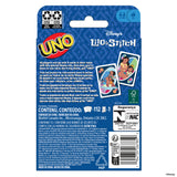 Mattel Games - Disney UNO Lilo et Stitch-Jeu de cartes pour les enfants et la famille JCC10