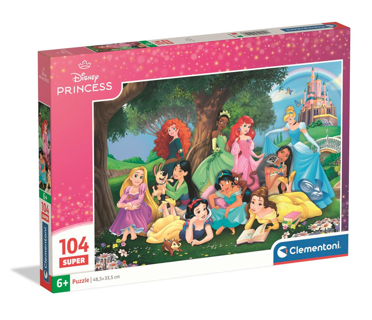 CLEMENTONI - 104 pieces Super - Disney Princess