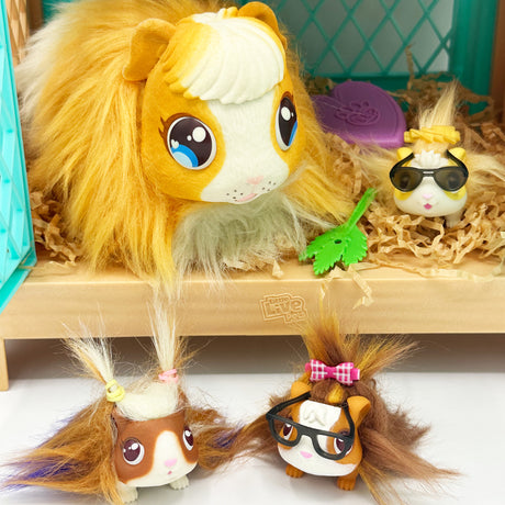 Mama surprise Little live pets - Animal en peluche cochon d'inde - MOOSE TOYS