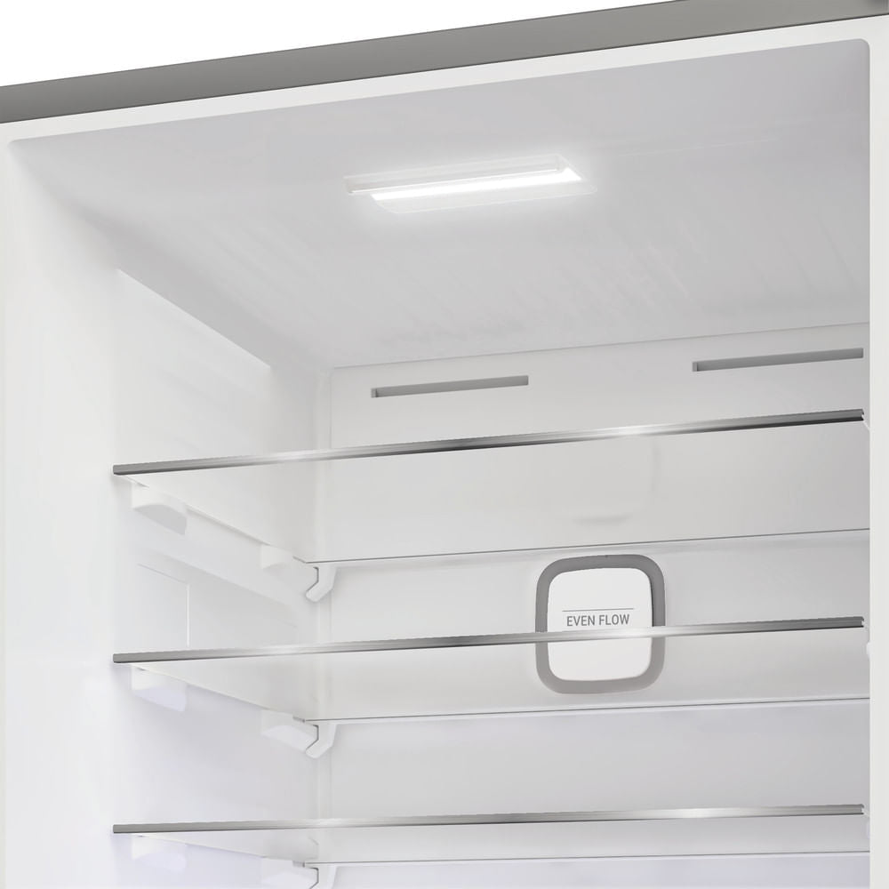 Réfrigérateur combiné - HOTPOINT - HPAK26472XP4E - Grande capacité 475 L - Froid ventilé - Classe E - 195x76x90 - Inox