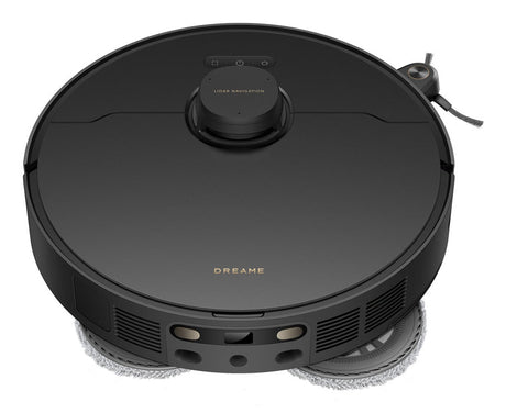 DREAME X40 Master Robot Aspirateur avec Station de Base 8 en 1 Compacte de 28 cm, Remplissage et vidange Automatiques