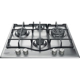 Plaque de cuisson Gaz - HOTPOINT - 4 foyers - L 60 x P51 cm - PNN 641 IX