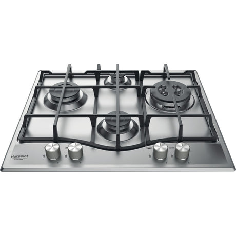 Plaque de cuisson Gaz - HOTPOINT - 4 foyers - L 60 x P51 cm - PNN 641 IX