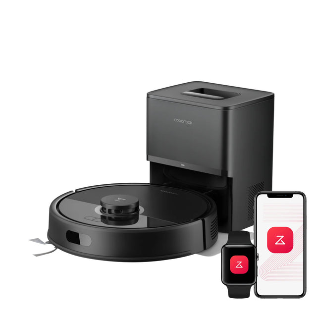 ROBOROCK Q7 TF+ - Aspirateur Robot Laveur avec Station - 10000 Pa - Sac a poussiere (station) 2,7 L -  Autonomie 1 h 30
