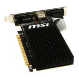 Carte Graphique Nvidia MSI GeForce GT710 2GD3H 2Go LP (Low Profile Passive)