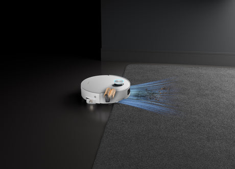 DREAME Aqua 10 Ultra Track Complete - Aspirateur Robot Laveur - Lavage 45 °C - Obstacles 6 cm - Nettoyage Auto de la Serpilliere