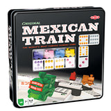 Jeu de dominos Mexican Train TACTIC - Boîte métal - Multicolore - 30 min - Adulte