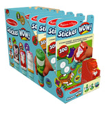 Pack tampon d'autocollants + bloc d'activités + tampon - des 3 ans - Melissa & Doug