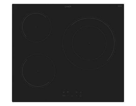 Plaque de cuisson induction CANDY CI633CBB/1- 3 foyers - L 60 cm - Noir