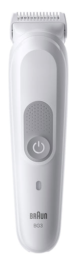 Tondeuse pour le corps - BRAUN - BG3500 - 80 min - Étanche - Gris