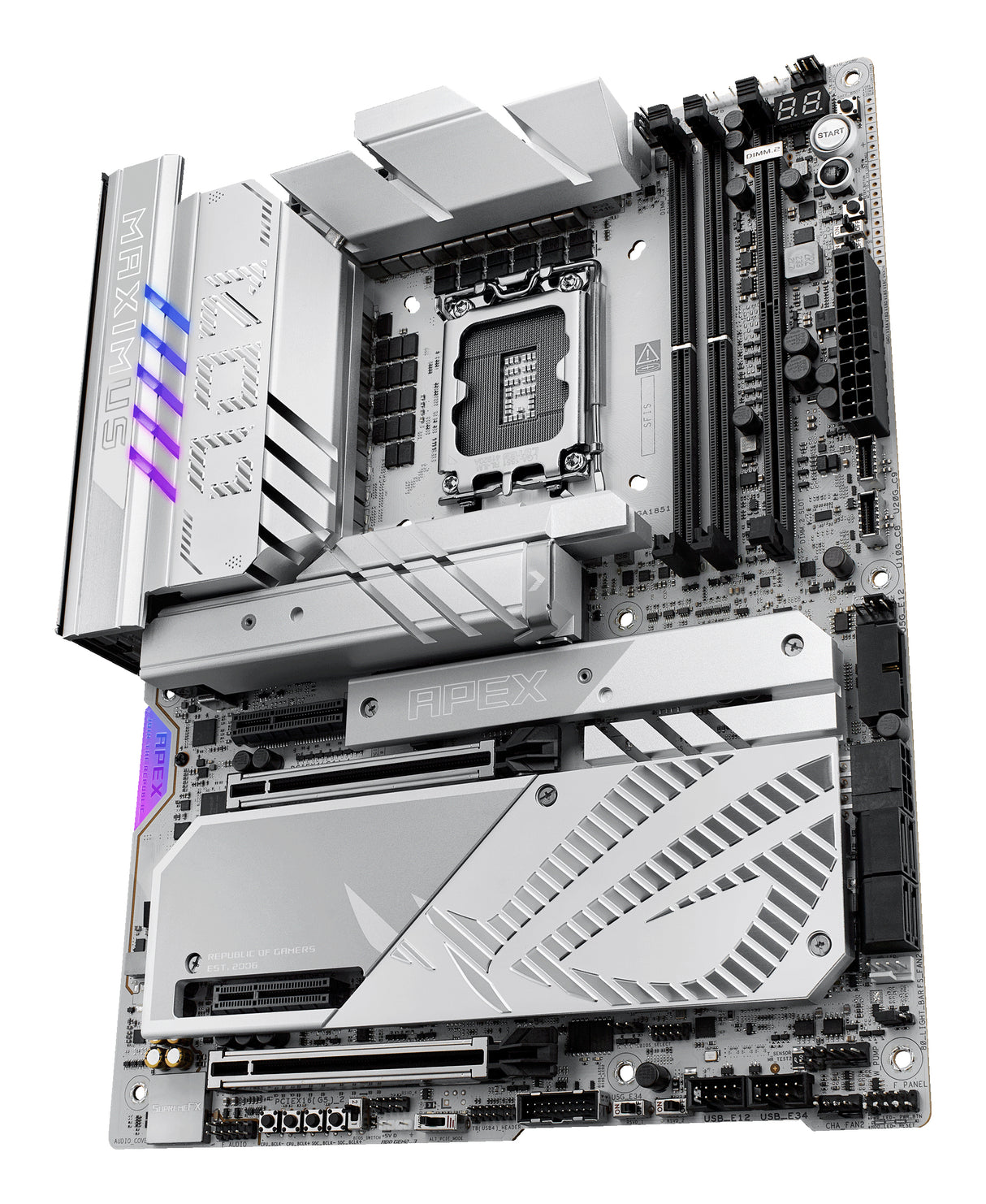 Carte mere - ASUS - MAXIMUS Z890 APEX - Socket 1851 - DDR5 SDRAM - LAN 5 GbE