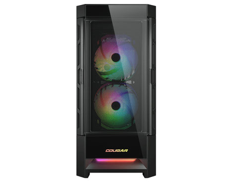 Boitier Moyen Tour ATX Cougar DuoFace RGB avec panneaux vitrés (Noir)