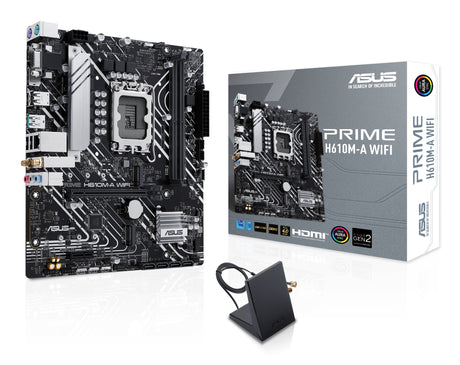 Carte Mère Asus Prime H610M-A WiFi DDR5 (Intel LGA 1700) Micro ATX