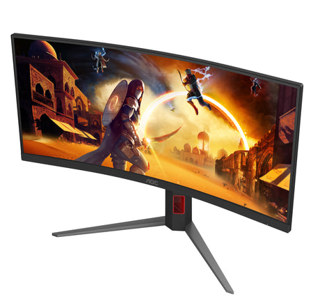 Ecran PC Gamer incurvé - AOC - 34'' - WQHD - 180Hz - Dalle Fast VA - 0,5ms - Réglable en hauteur - CU34G4
