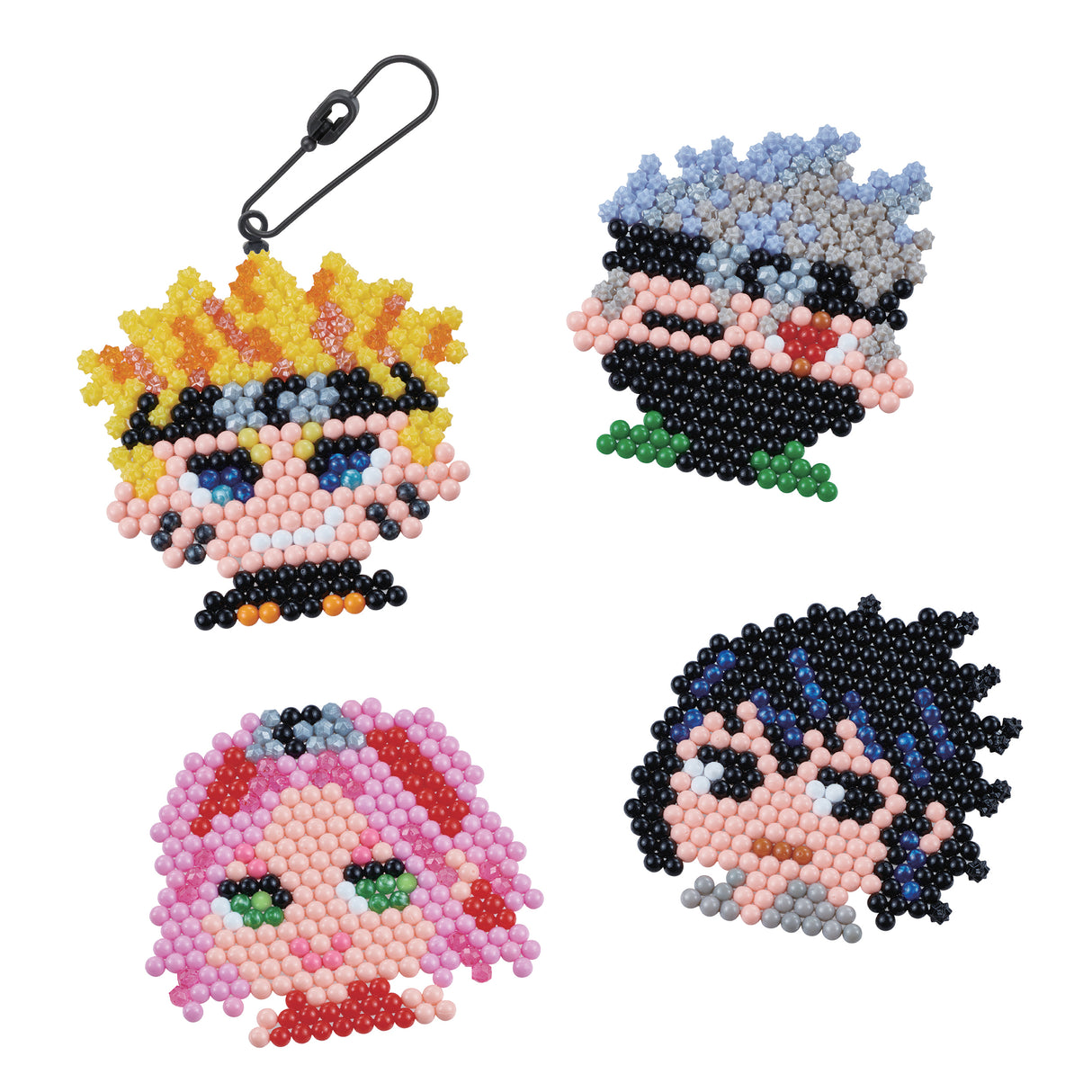 Le kit porte-clés Naruto - Aquabeads - 35118