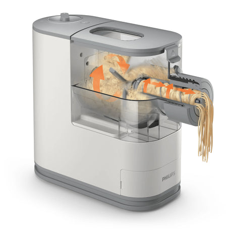 Machine a pâtes fraîches - PHILIPS - HR2345/19 - Série 5000 - 4 formes de disques - 150W - Blanc