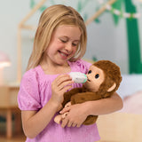 Mon Bébé Singe - MOOSE TOYS - LITTLE LIVE PETS - Singe interactif avec accessoires