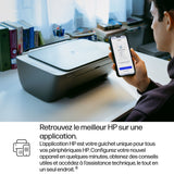 Imprimante tout-en-un HP DeskJet 2910 jet d'encre couleur - 3 mois d'Instant ink inclus avec HP+