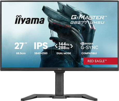 Ecran PC Gamer - IIYAMA -  27 - 144Hz - Dalle Fast IPS - 0,8ms - GB2771UHSU-B1