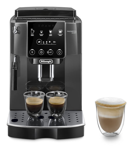 Machine expresso broyeur - De'Longhi - Magnifica Start - ECAM220.22.GB - 4 recettes - Gris noir