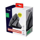 Souris sans fil ergonomique Trust Bayo II (Noir)