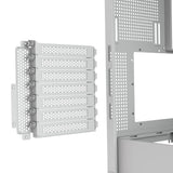 Boitier Moyen Tour E-ATX Cougar FV270 RGB avec panneaux vitrés (Blanc)