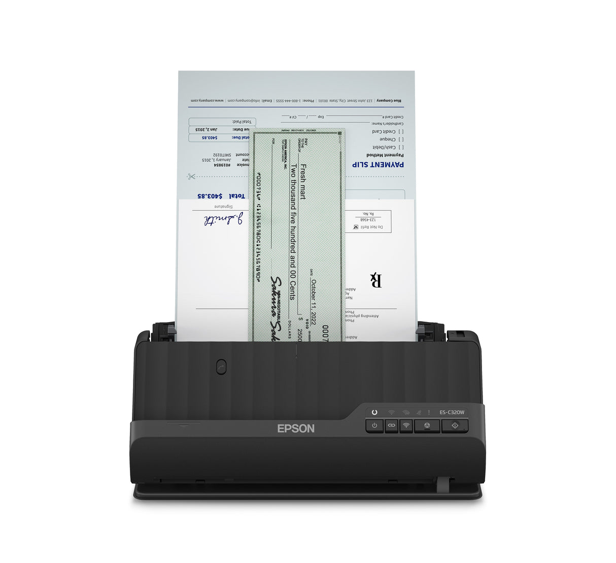 Scanner Epson WorkForce ES-C320W (Noir)