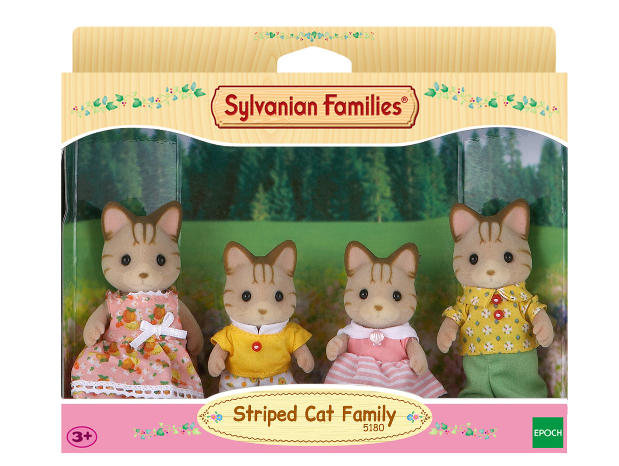 La famille Chat Tigré - Sylvanian Families - 5180