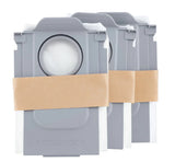 Lot de 3 sacs a poussiere - ROBOROCK - Pour QREVO et SAROS - Blanc