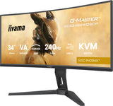 Ecran incurvé 34" Iiyama G-Master Gold Phoenix GCB3486WQSCP-B1 UWQHD 240Hz (Noir)