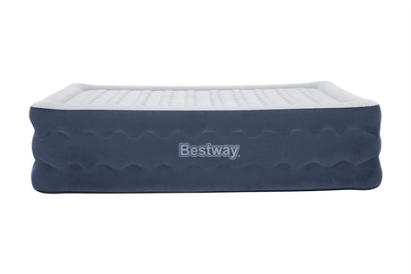 BESTWAY Bestway Lit gonflable 2 places TruLeisure pompe électrique intégrée 203x152x51cm