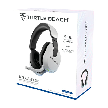 Casque de gaming multi-plateforme sans fil - TURTLE BEACH - Stealth™ 600 PS (Gen 3) - Blanc