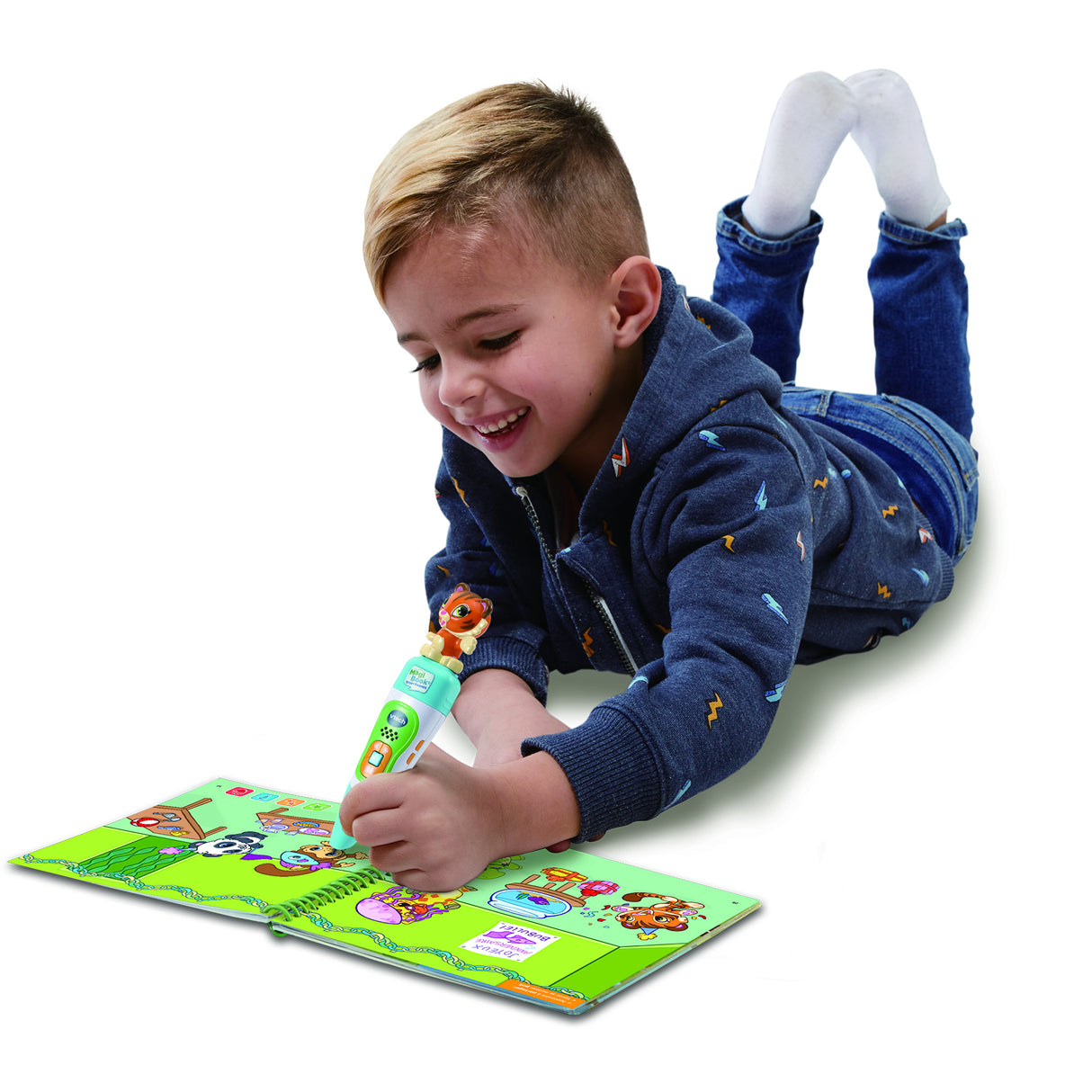 VTECH - MAGIBOOK STORY'FRIENDS - STARTER PACK (2 LIVRES INCLUS DONT JE DÉCOUVRE L'ÉCOLE MATERNELLE ) - Multicolore