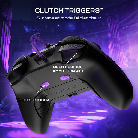Manette de tournoi Turtle Beach Victrix Gambit Prime - Filaire, Programmable, Xbox