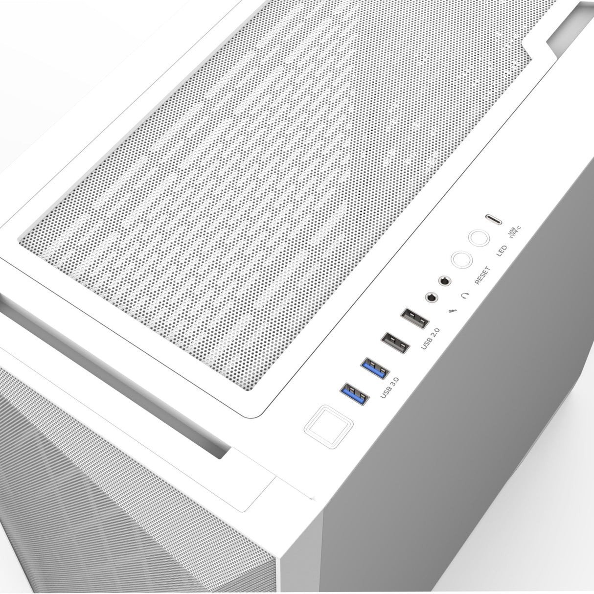 Boitier Moyen Tour E-ATX Zalman Z9 Iceberg MS RGB avec panneau vitré (blanc)