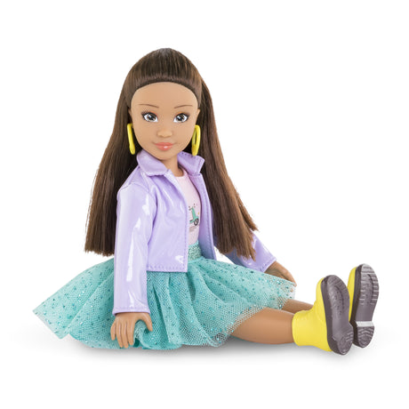 Poupée Mannequin - COROLLE - Luna Fashion Week Paris - 28 cm - 4 accessoires - Senteur vanille - Des 4 ans