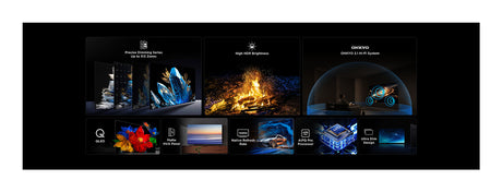 TCL 55C6K - TV QLED MiniLED 55 (140 cm) - 4K UHD 3840x2160 - 144 Hz - Dolby Vision - Google TV  - 4xHDMI 2.1 - WiFi