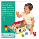 Jouet éducatif - GOULA - Formes géométriques - Boîte a formes pour apprendre a reconnaître les formes