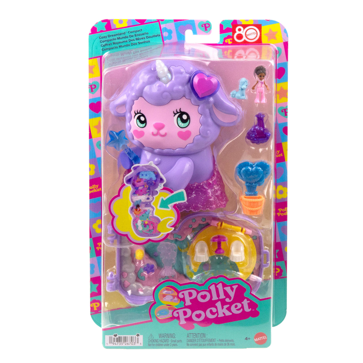 Polly Pocket - Coffret Au pays des reves - Mini-figurine et licorne - Polly Pocket - JCB15